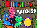 Mchezo Match 2D Dinosaurs