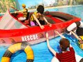 Mchezo Beach Rescue Emergency Boat