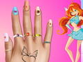Mchezo Winx Nail Makeover