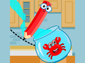 Mchezo Red Crab Draw