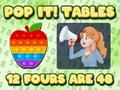 Mchezo Pop It Tables