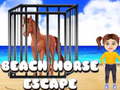 Mchezo Beach Horse Escape