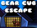 Mchezo Bear Cub Escape
