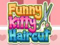 Mchezo Funny Kitty Haircut