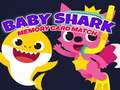 Mchezo Baby Shark Memory Card Match