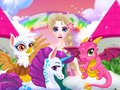 Mchezo Elsa Magic Zoo