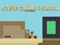 Mchezo Steve GoKart Portal