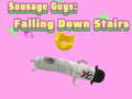 Mchezo Sausage Guys Falling Down Stairs