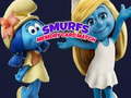 Mchezo Smurfs memory card Match