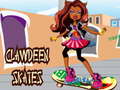Mchezo Clawdeen skates