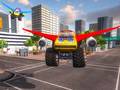 Mchezo Real Flying Truck Simulator 3d