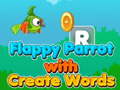 Mchezo Flappy Parrot with Create Words