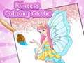 Mchezo Princess Coloring Glitter
