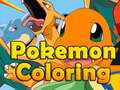 Mchezo Pokemon Coloring