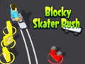 Mchezo Blocky Skater Rush
