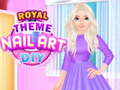 Mchezo Royal Theme Nail Art DIY