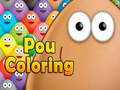 Mchezo Pou Coloring