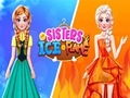 Mchezo Sisters Ice Vs Flame