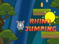 Mchezo Rhino Jumping