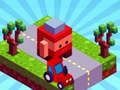 Mchezo Blocky Fun Roads