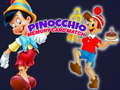 Mchezo Pinocchio Memory card Match 