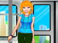 Mchezo Barbie On The Train