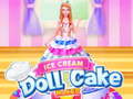 Mchezo Ice Cream Doll Cake Maker