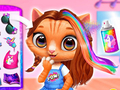 Mchezo Kitty Animal Hair Salon