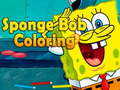 Mchezo Sponge Bob Coloring