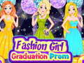 Mchezo Fashion Girl Graduation Prom
