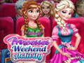Mchezo Princesses Weekend Activities