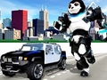 Mchezo Police Panda Robot 