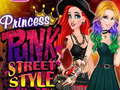 Mchezo Princess Punk Street Style Contest