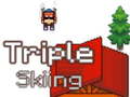 Mchezo Triple Skiing 2D