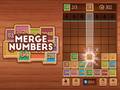 Mchezo Merge Numbers Wooden Edition