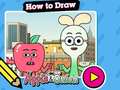 Mchezo How to Draw: Apple and Onion