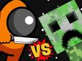 Mchezo Among vs Creeper