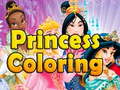 Mchezo Princess Coloring
