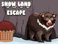 Mchezo Snow Land Escape