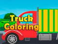 Mchezo Truck Coloring