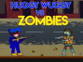 Mchezo Huggy Wuggy vs Zombies