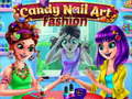 Mchezo Candy Nail Art Fashion Salon