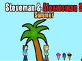 Mchezo Steveman and Alexwoman 2 summer
