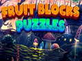 Mchezo Fruit blocks puzzles
