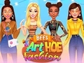 Mchezo BFF Art Hoe Fashion
