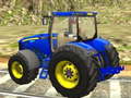 Mchezo Chain Tractor Train Towing Game 3D