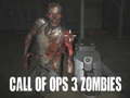 Mchezo Call of Ops 3 Zombies