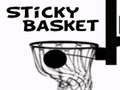 Mchezo Sticky Basket