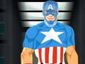 Mchezo Captain America Dressup