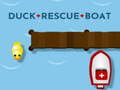 Mchezo Duck rescue boat
